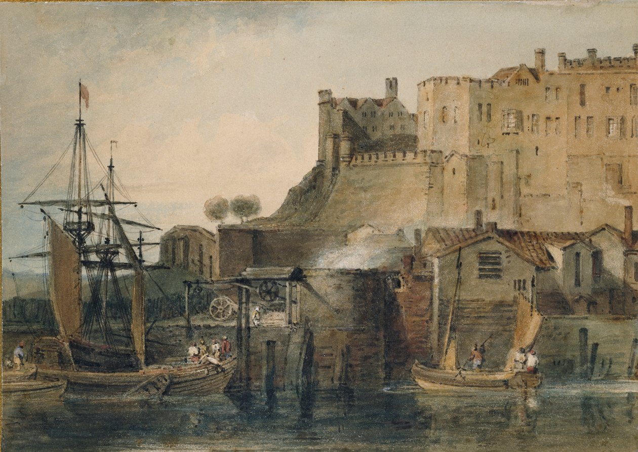 Chester kastély, 1805 alkotó: Joseph Mallord William Turner