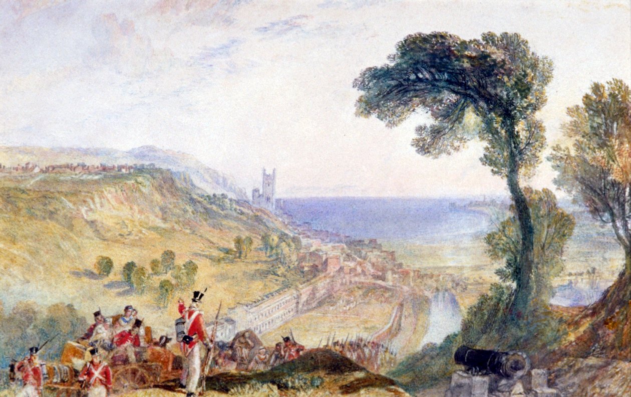 "Hythe, Kent", 1824 alkotó: Joseph Mallord William Turner