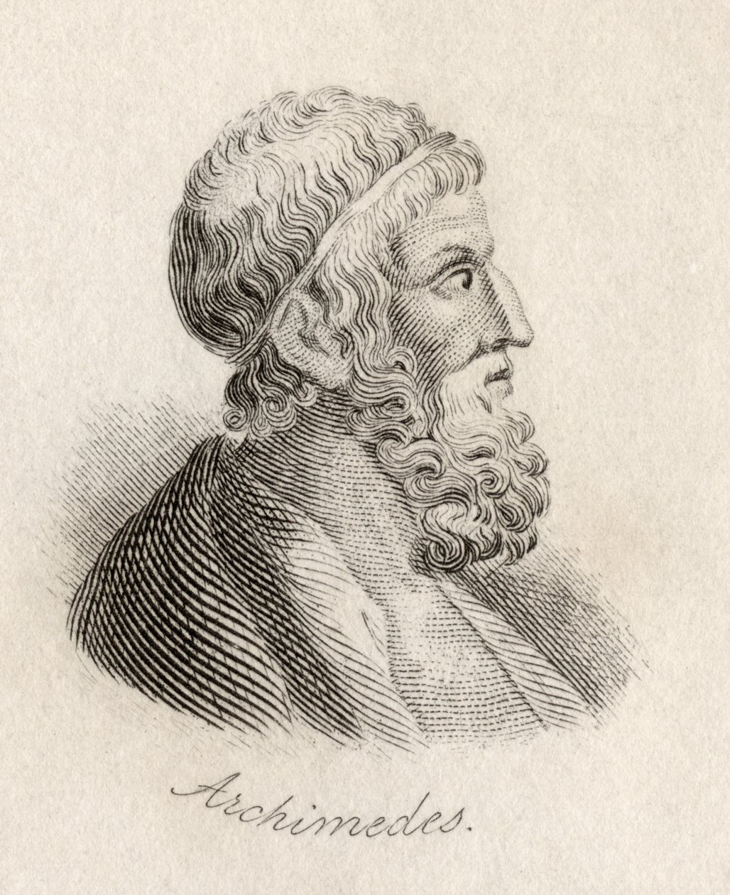 Szirakúzai Arkhimédész alkotó: J.W. Cook