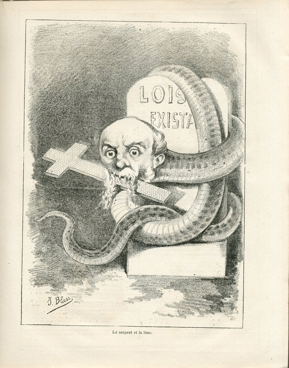 Le Triboulet alkotó: J. (1847 1892) Blass