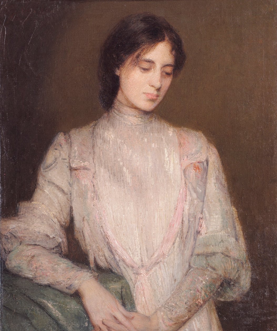 A Gentlewoman alkotó: J. Alden Weir