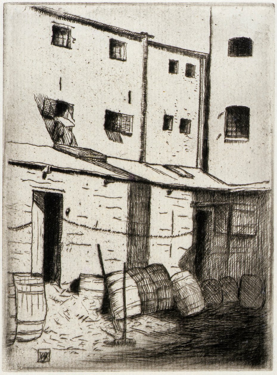 Mosómedve sikátor alkotó: J. Alden Weir