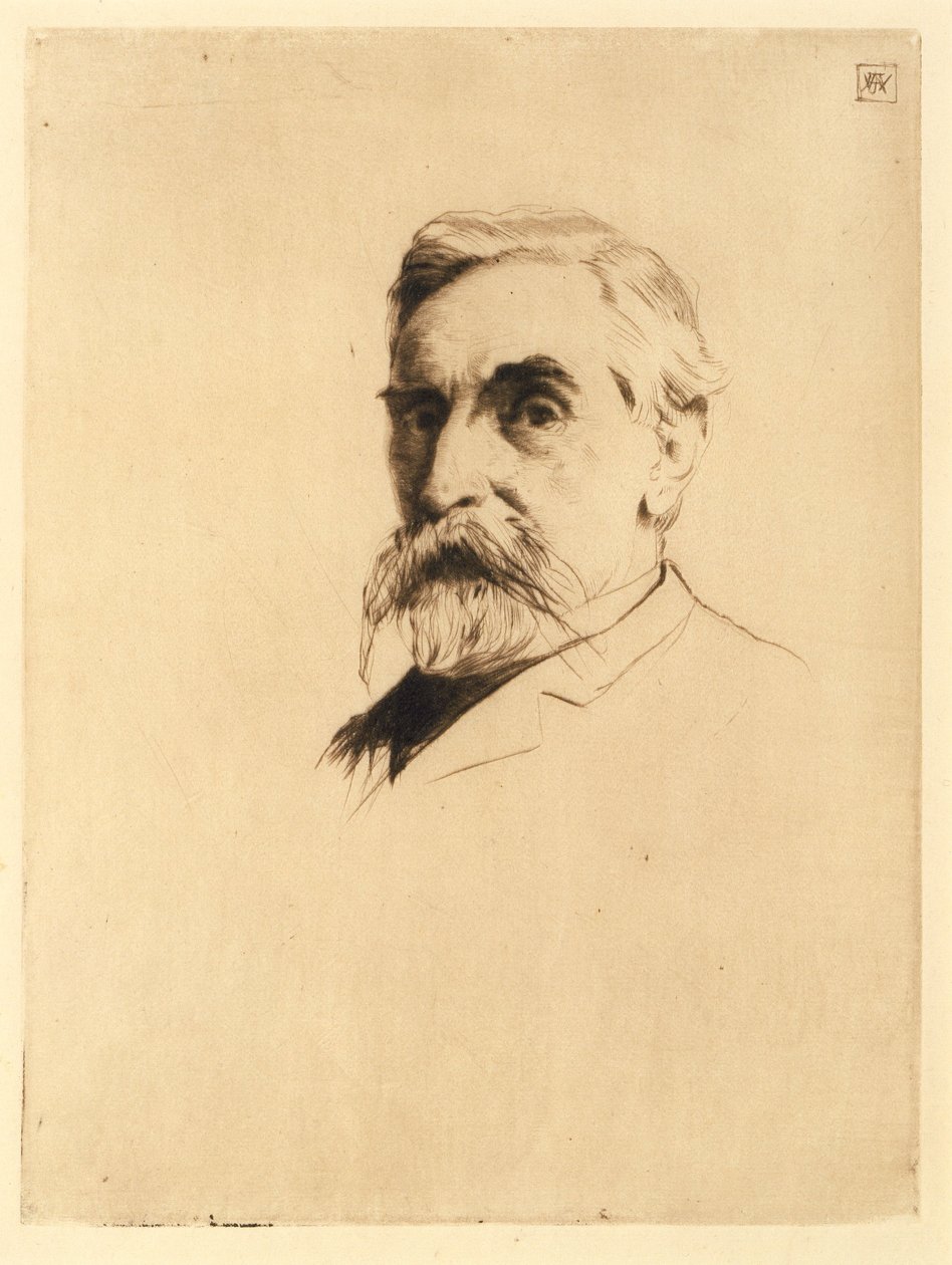 Robert Weir portréja alkotó: J. Alden Weir