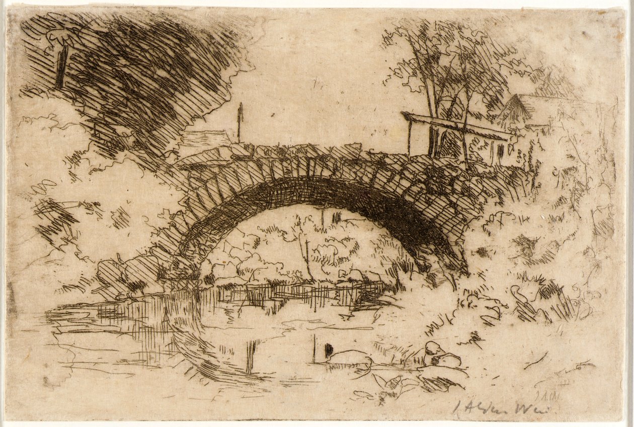 A kőhíd alkotó: J. Alden Weir