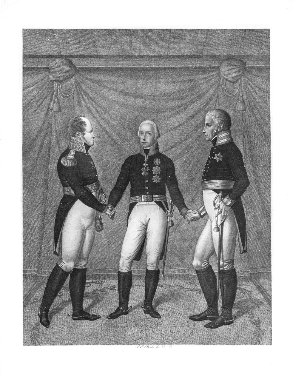A Szent Szövetség, 1815 alkotó: J. C. Bock