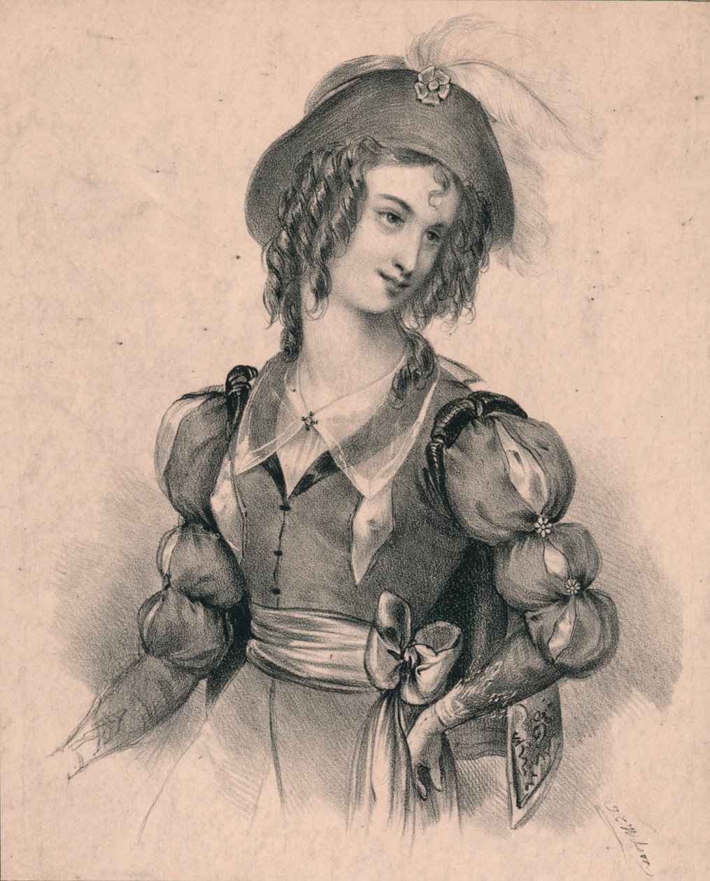 „Rosalind”, 1830-as évek. alkotó: J C Wilson