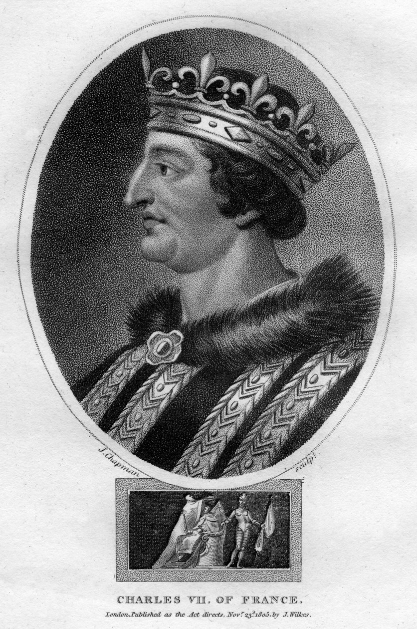 VII. Károly francia király, 1805. alkotó: J. Chapman