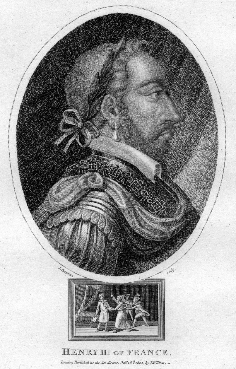 Henrik francia király, 1804. alkotó: J. Chapman