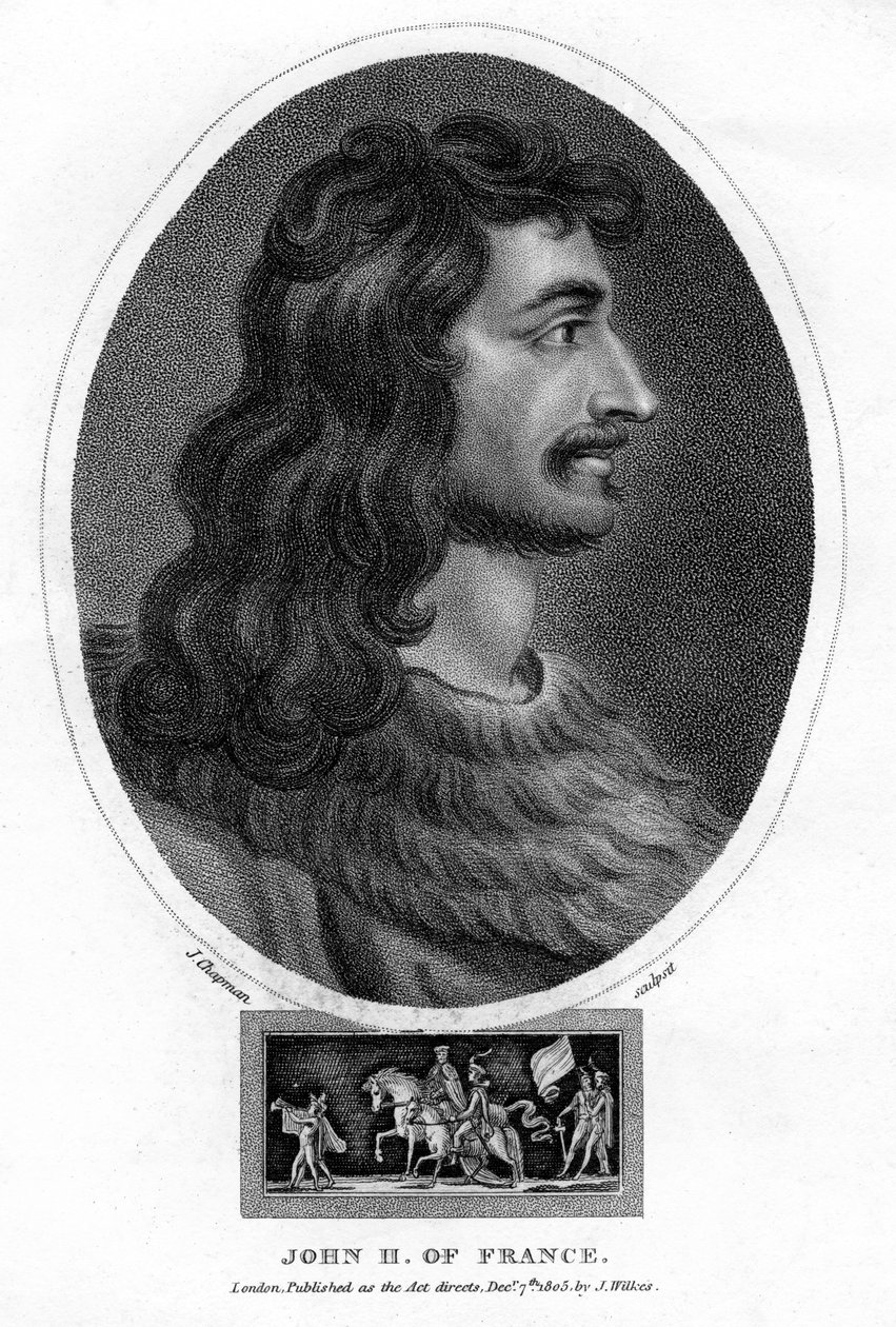 János, Franciaország királya, 1805. alkotó: J. Chapman