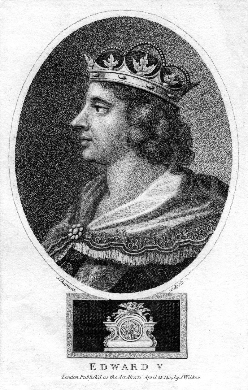 V. Edward angol király, 1804. alkotó: J. Chapman