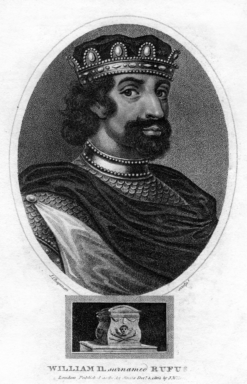 II. Vilmos angol király, 1803. alkotó: J. Chapman