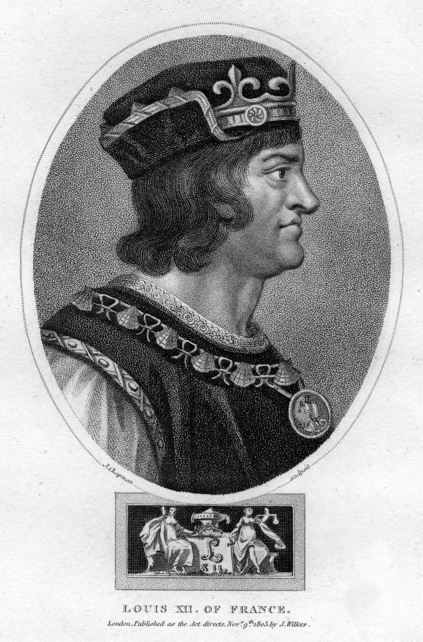 XII. Lajos francia király, 1805. alkotó: J. Chapman