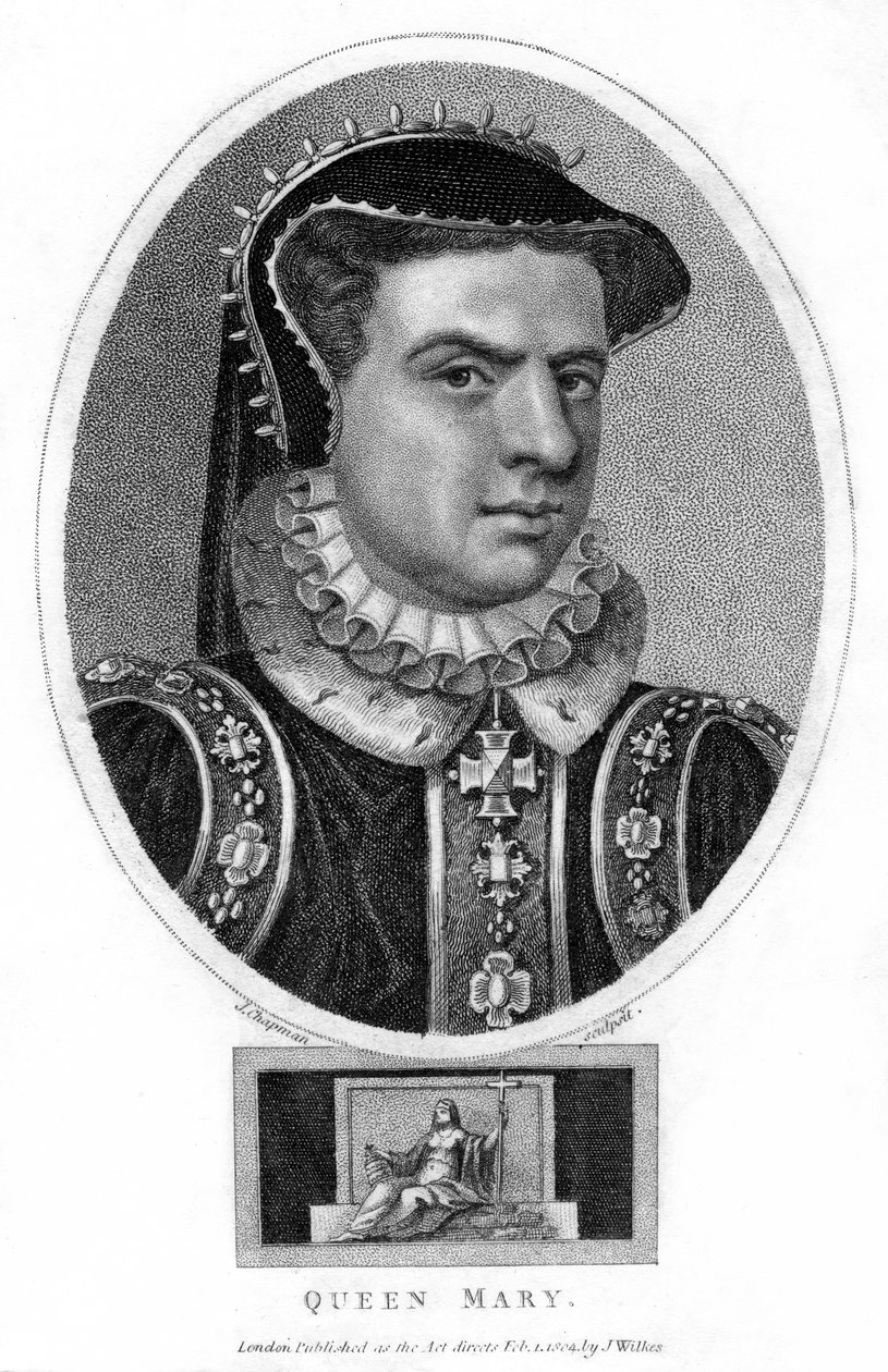 I. Mária angol királynő, 1804. alkotó: J. Chapman