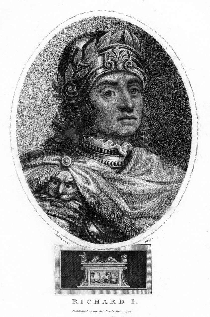 I. Richárd angol király, 1799. alkotó: J. Chapman