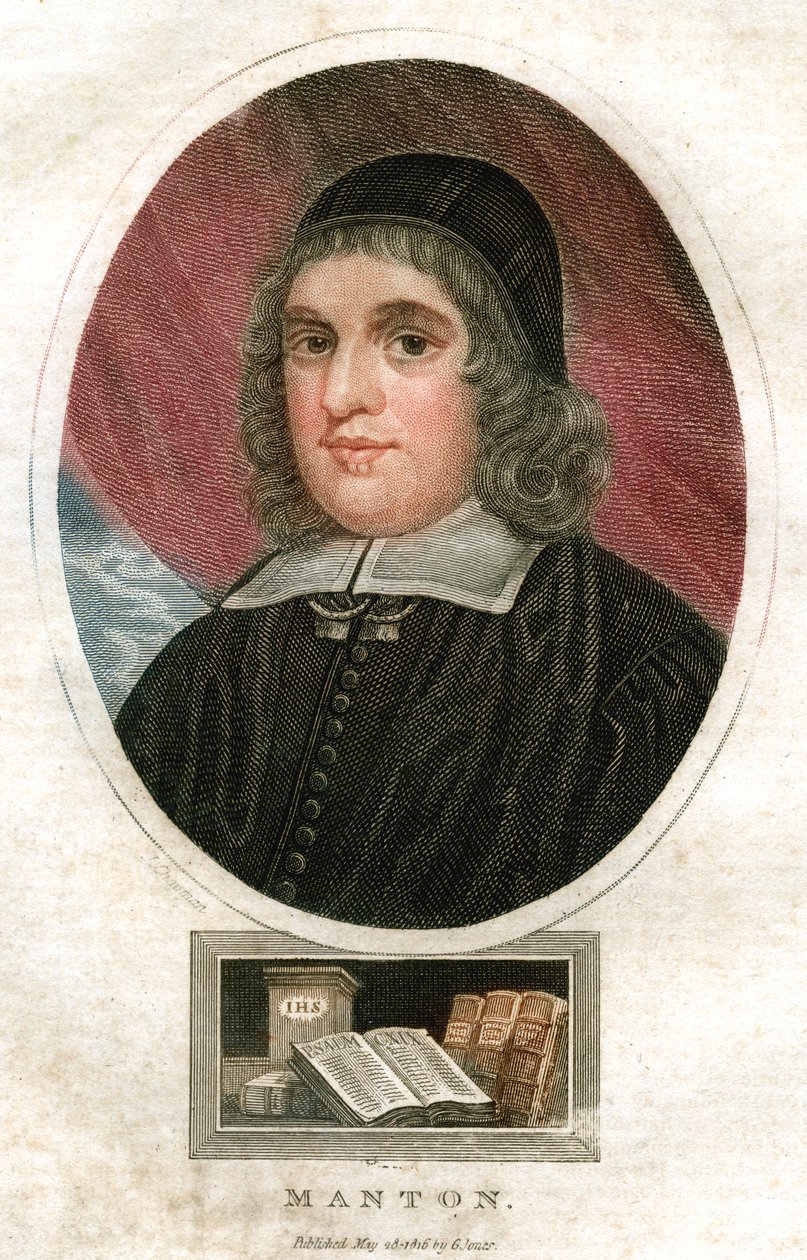 Thomas Manton, puritán pap, 1816 alkotó: J. Chapman