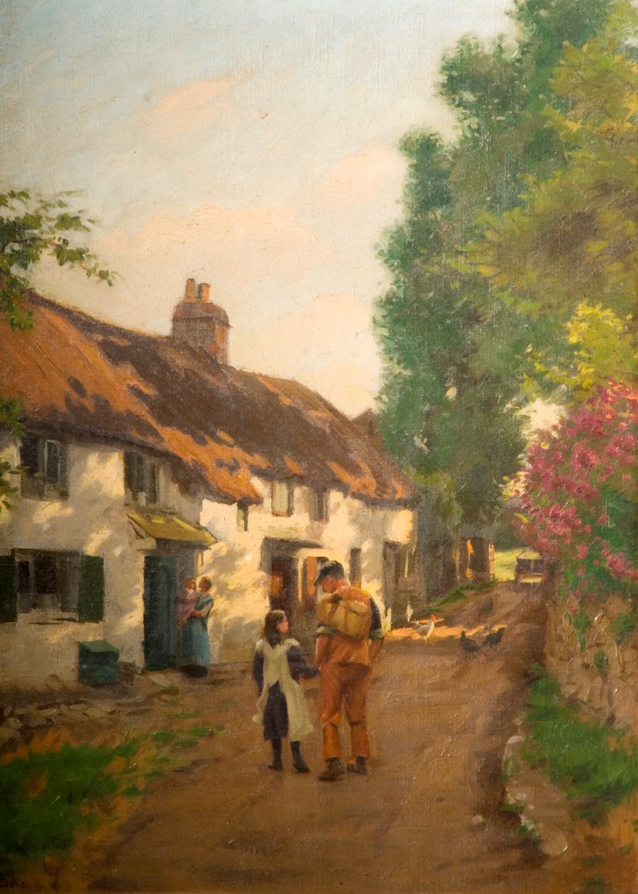 Home Along (Dashpers Lane, Brixham, Devon) alkotó: J. Cooke