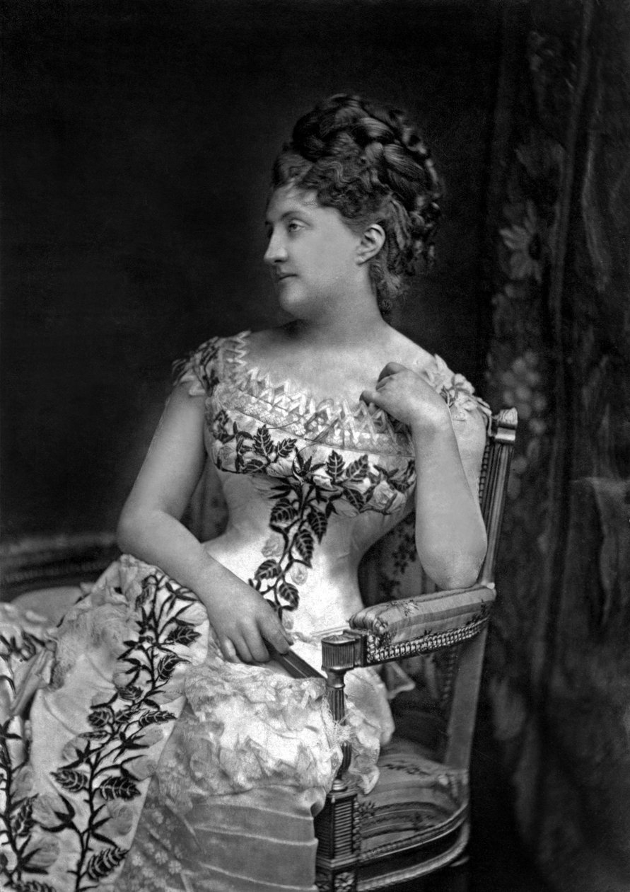 Louise Massin francia színésznő alkotó: J. E. Tourtin