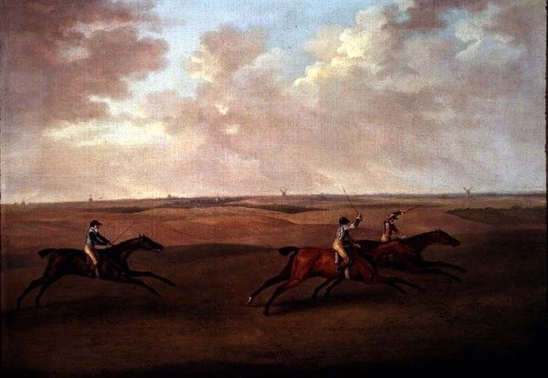 Newmarket versenyek alkotó: J. Francis Sartorius