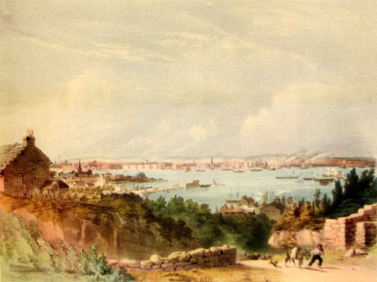 Liverpool 1846-ban, 1942-ben. alkotó: J McGahey