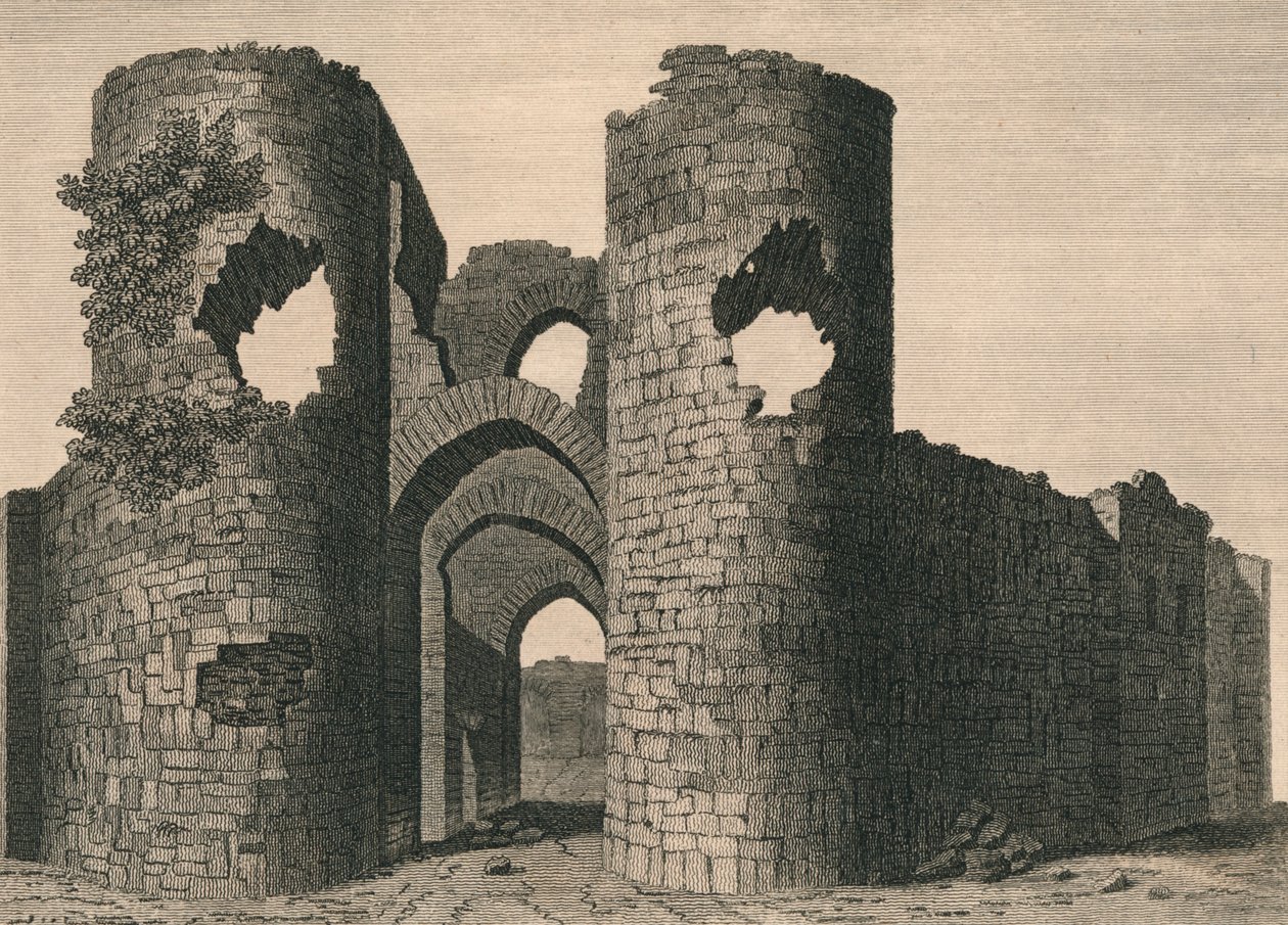 „Ballyloughan kastély”, 1792 alkotó: J Newton