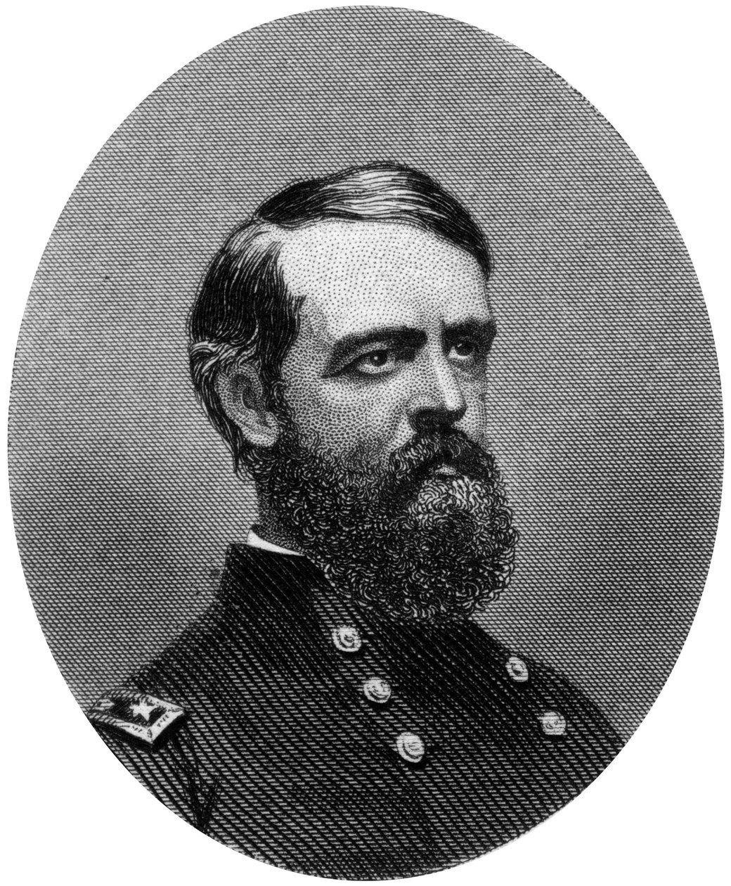 Alfred Howe Terry, az Unió hadseregének tábornoka, 1862-1867. alkotó: J. Rogers