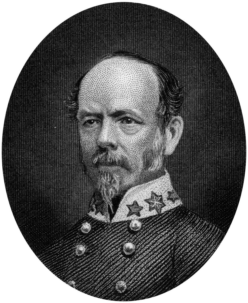 Joseph Eggleston Johnston, a konföderációs tábornok, 1862-1867. alkotó: J. Rogers