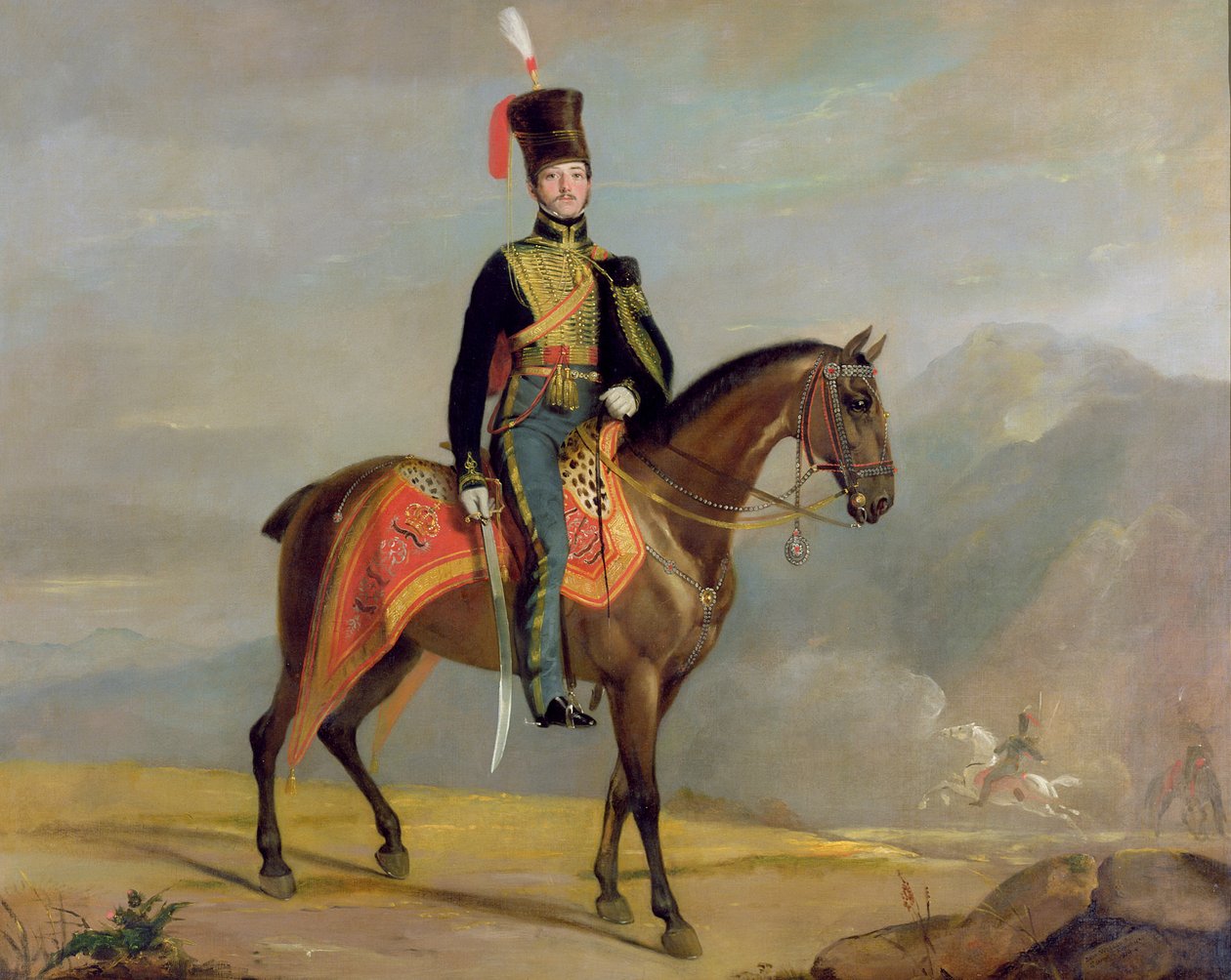 William Drummond kapitány (1796-1881) 10. huszár, 1819 alkotó: J. Watson