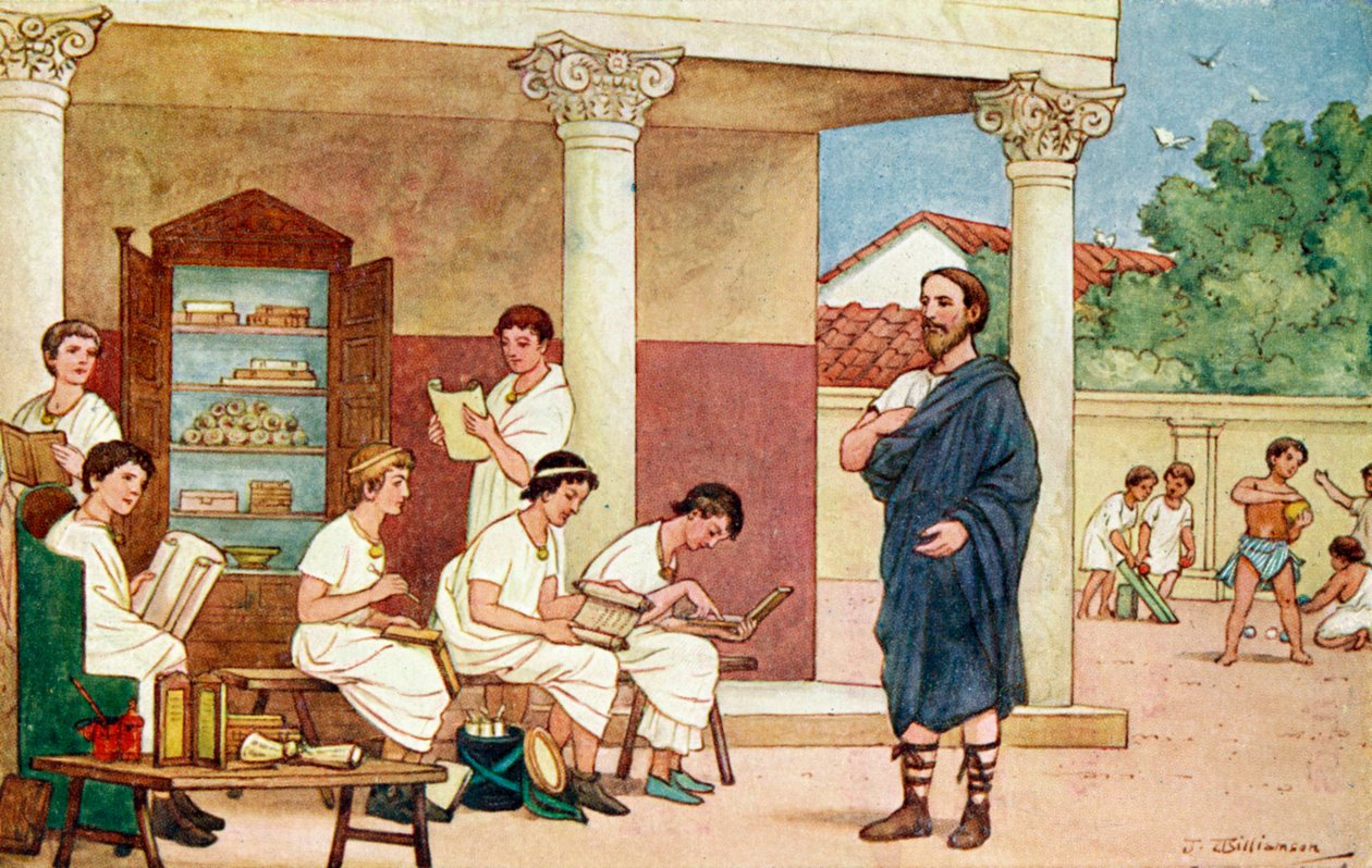 A Római Birodalom – iskola. alkotó: J. Williamson