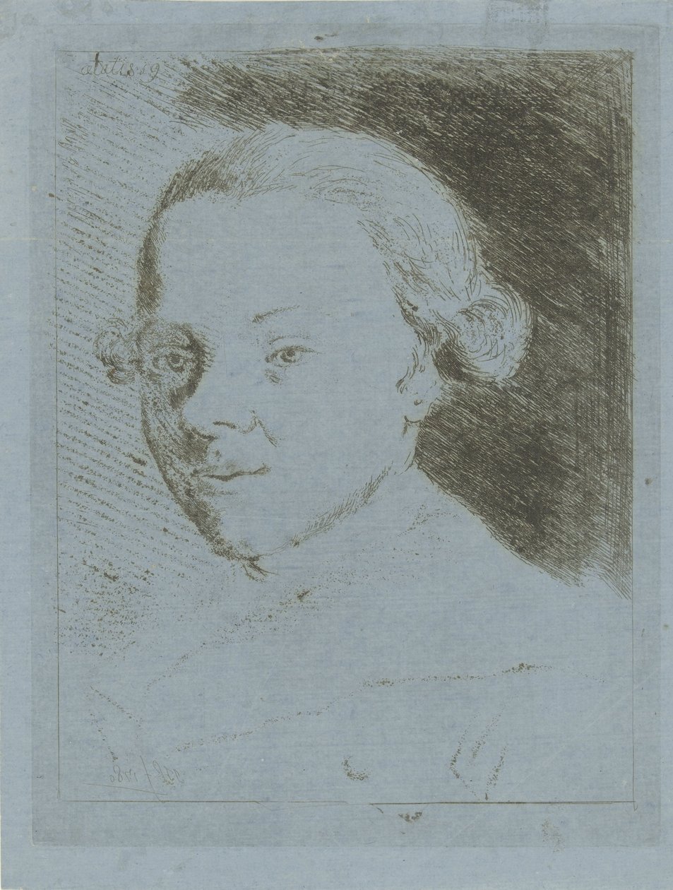 Jabes Heenck önarcképe alkotó: Jabes Heenck