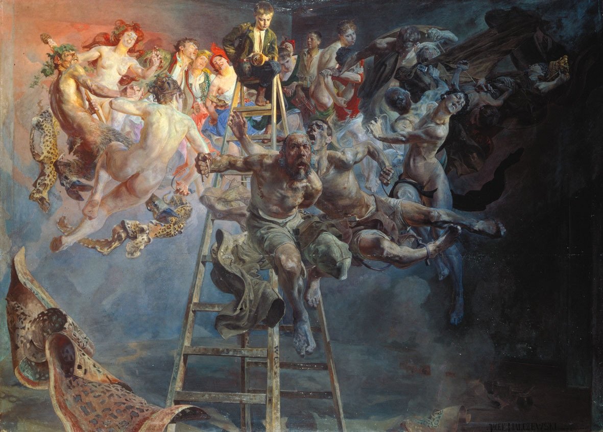Ördögi kör. alkotó: Jacek Malczewski