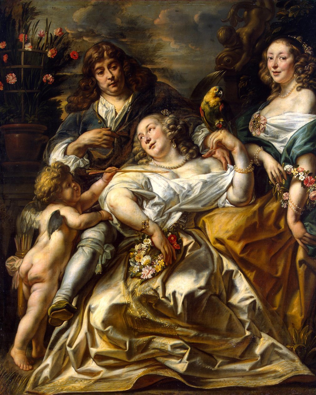 Egy család portréja alkotó: Jacob Jordaens