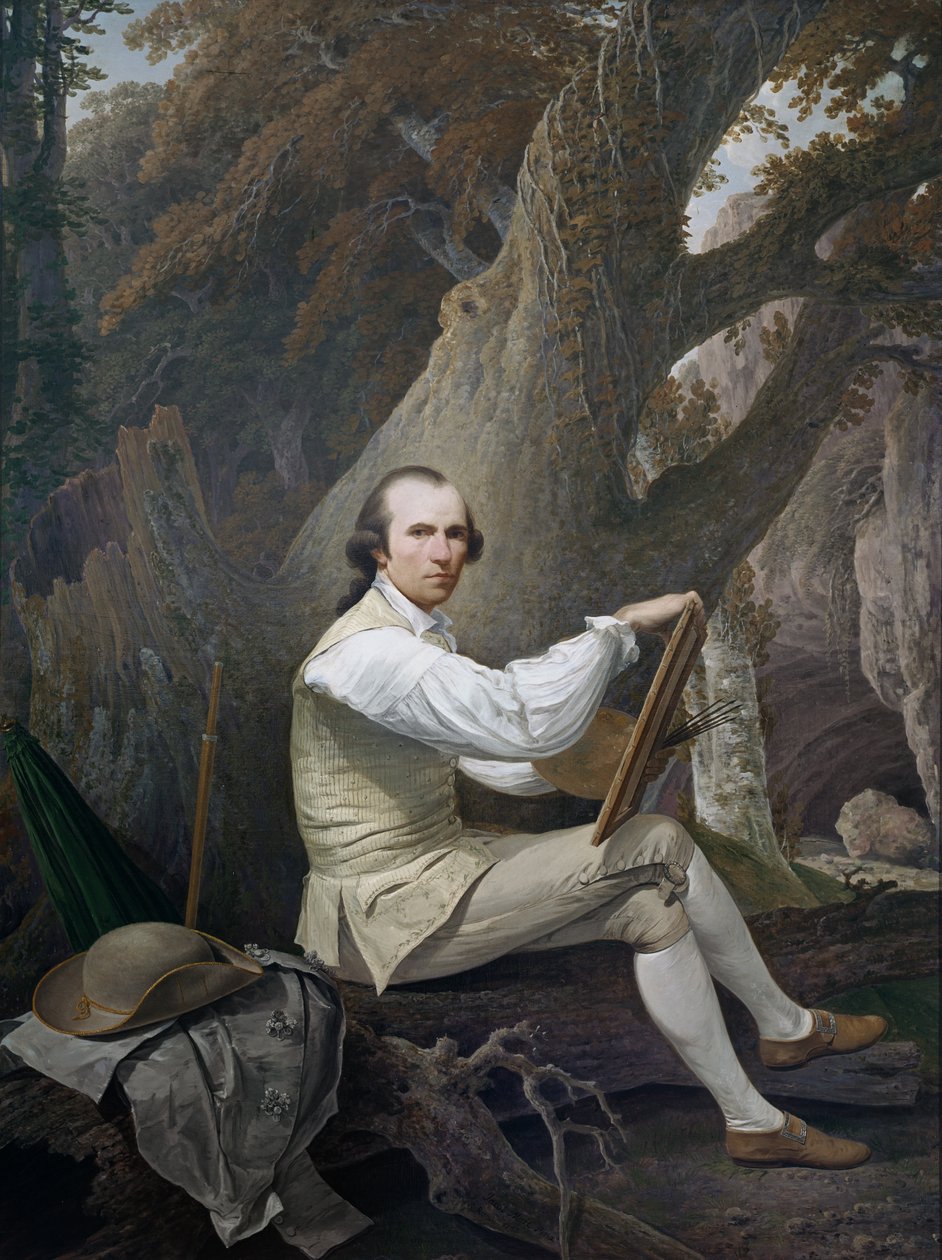 Önarckép, 1783 alkotó: Jacob More