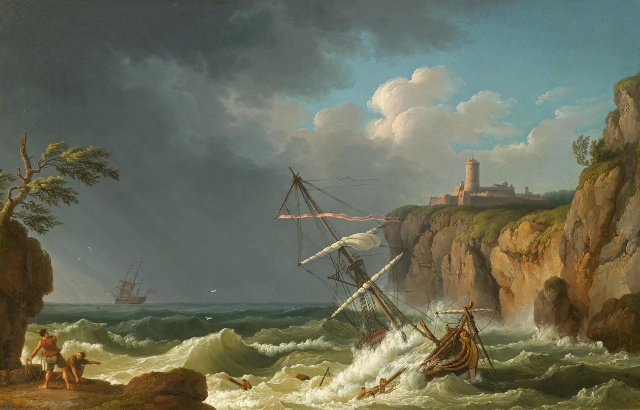 Egy hajótörés alkotó: Jacob Philippe Hackert