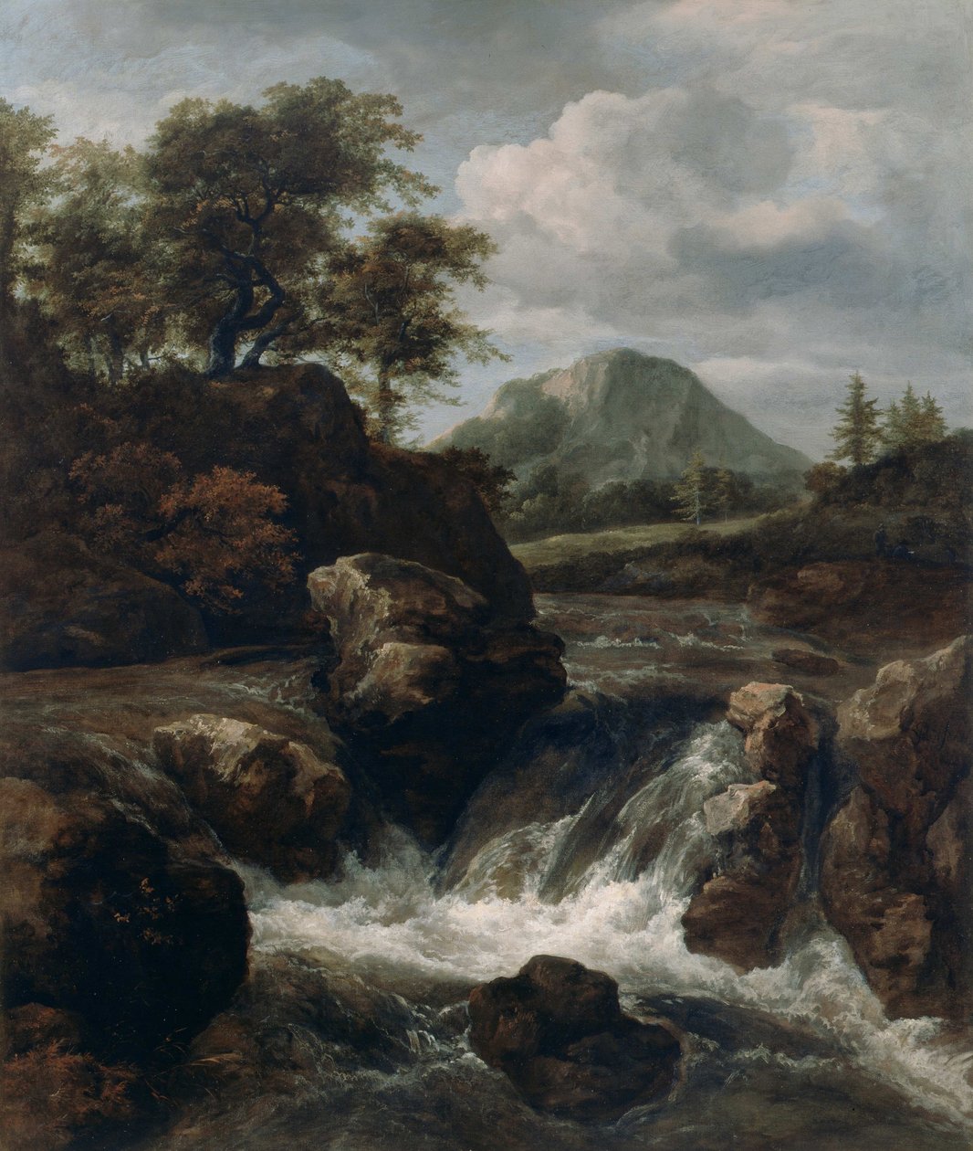 Egy vízesés alkotó: Jacob van Ruisdael