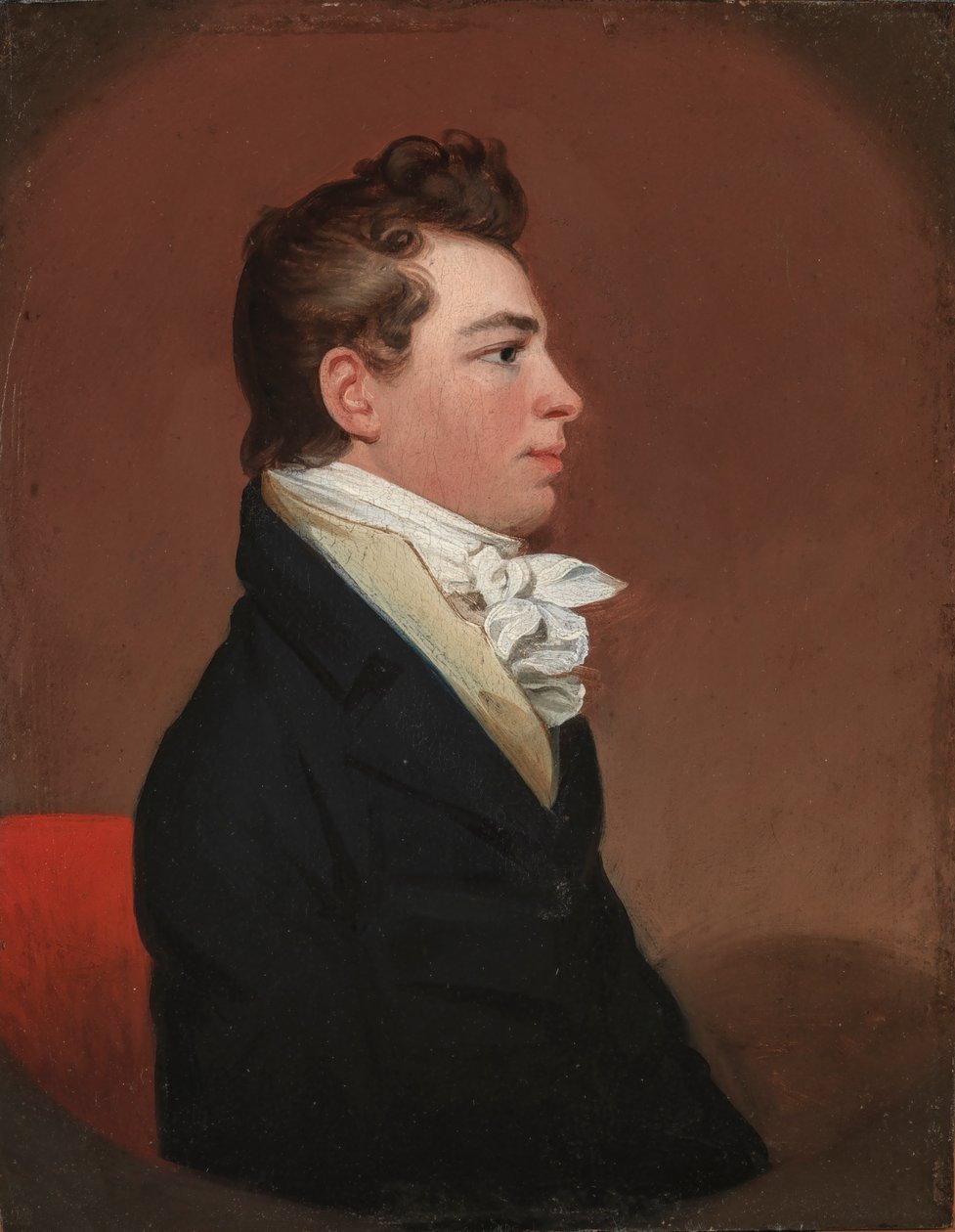 Férfi portréja, kb. 1809. alkotó: Jacob Eichholtz