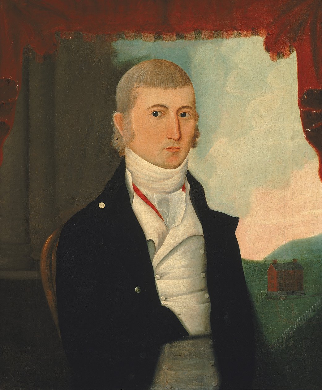 Charles McKnight kapitány, 1800. alkotó: Jacob Frymire