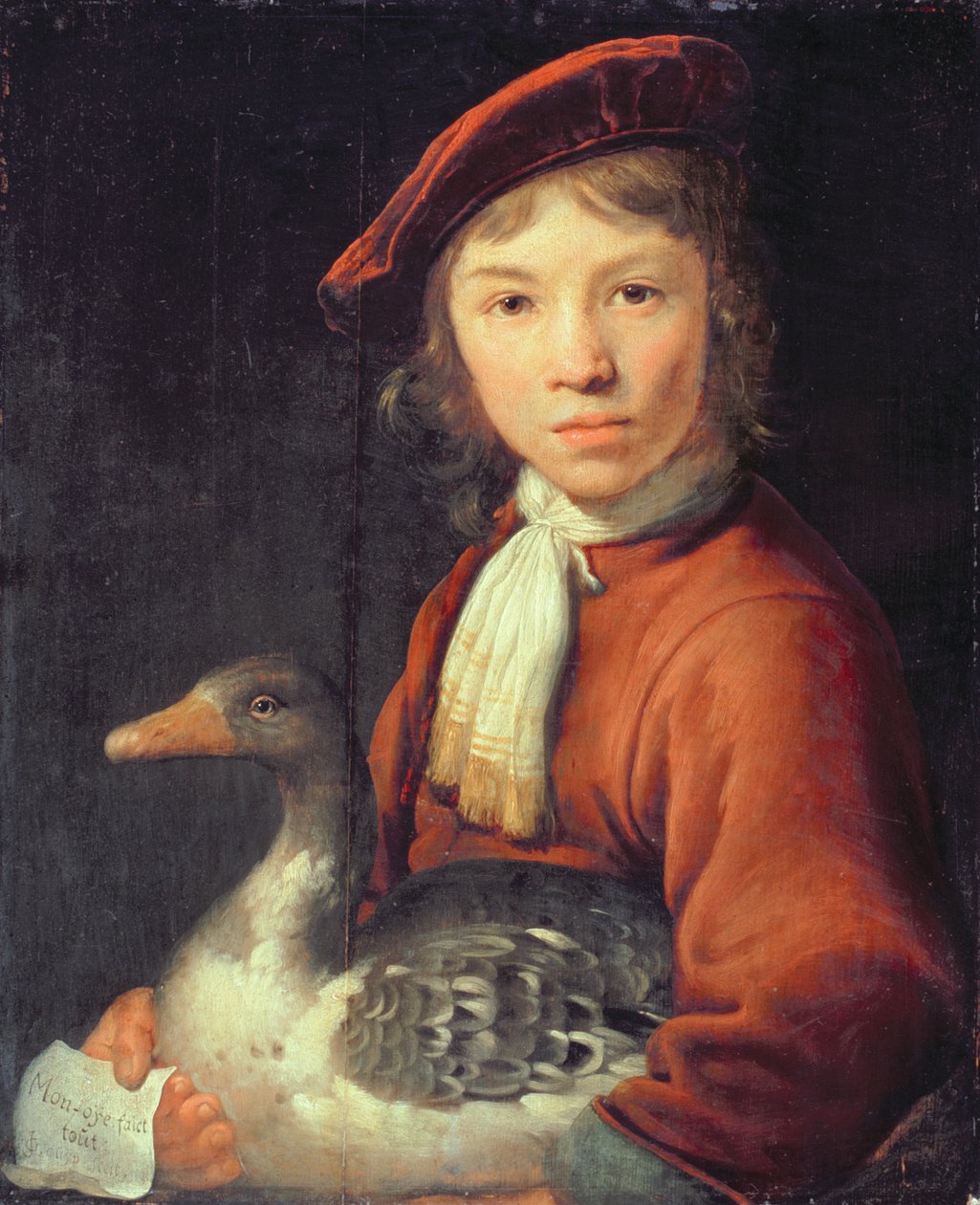 Fiú libával alkotó: Jacob Gerritsz Cuyp