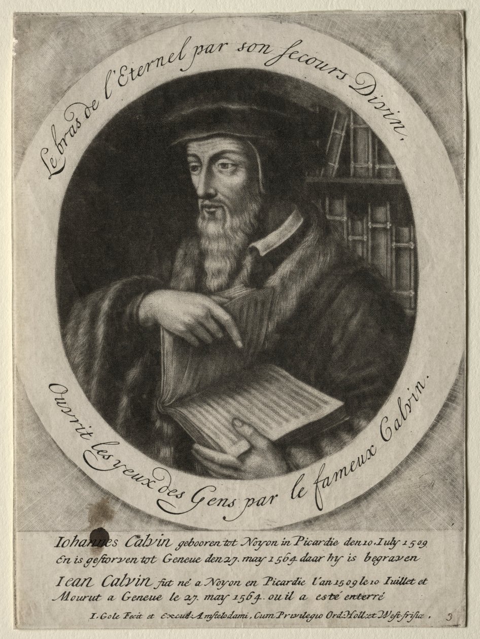 Kálvin János alkotó: Jacob Gole