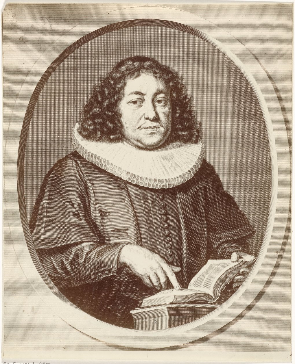 Johann Winckler portréja alkotó: Jacob Gole