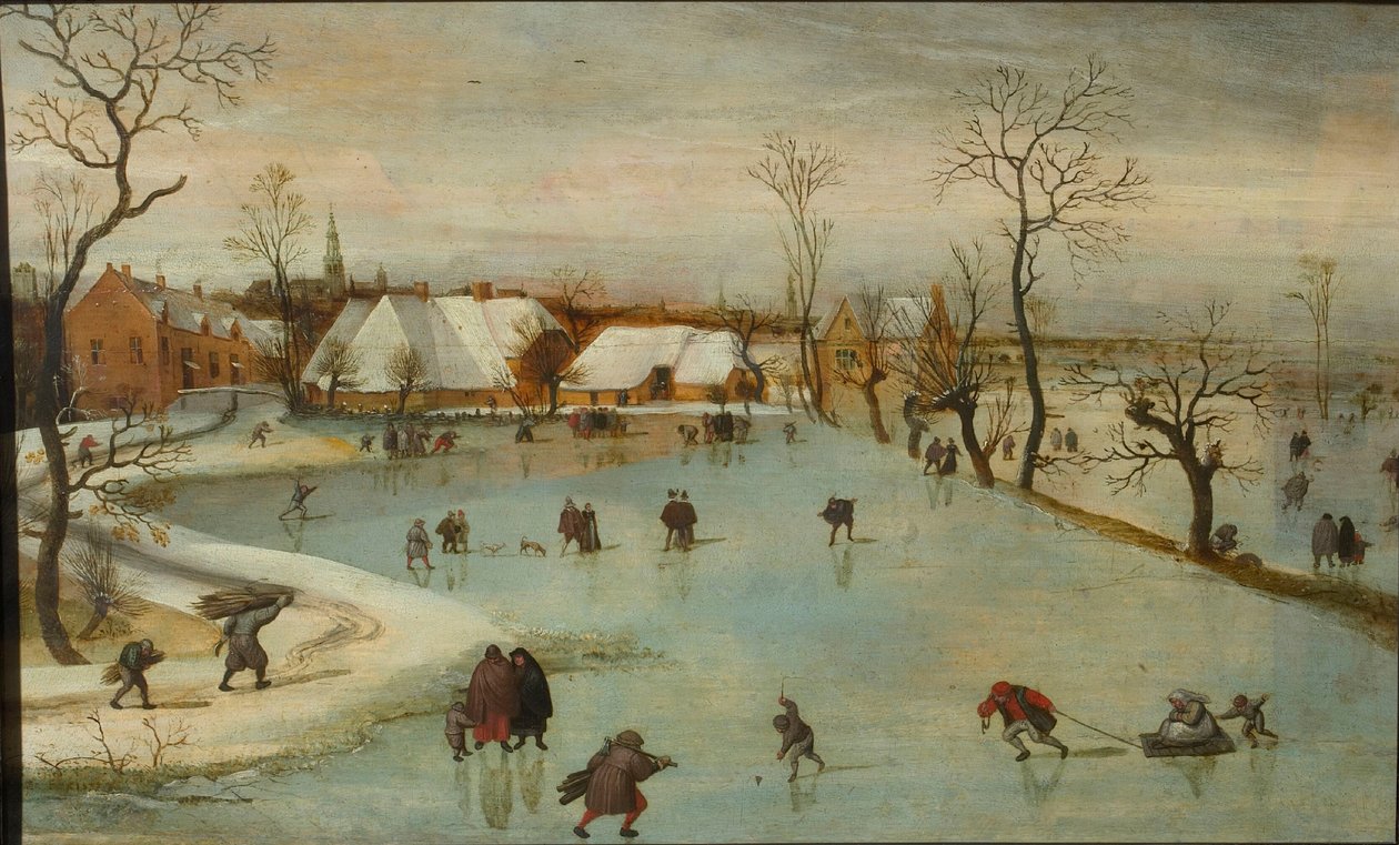 A négy évszak: tél, 1577. alkotó: Jacob Grimmer