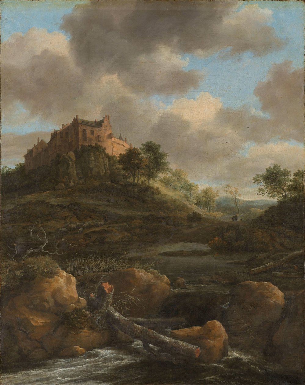 Bentheim kastély alkotó: Jacob van Ruisdael