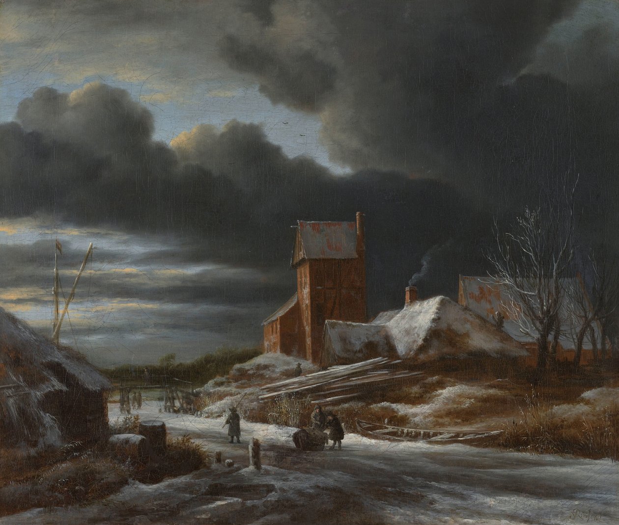 Téli táj Téli táj alkotó: Jacob van Ruisdael