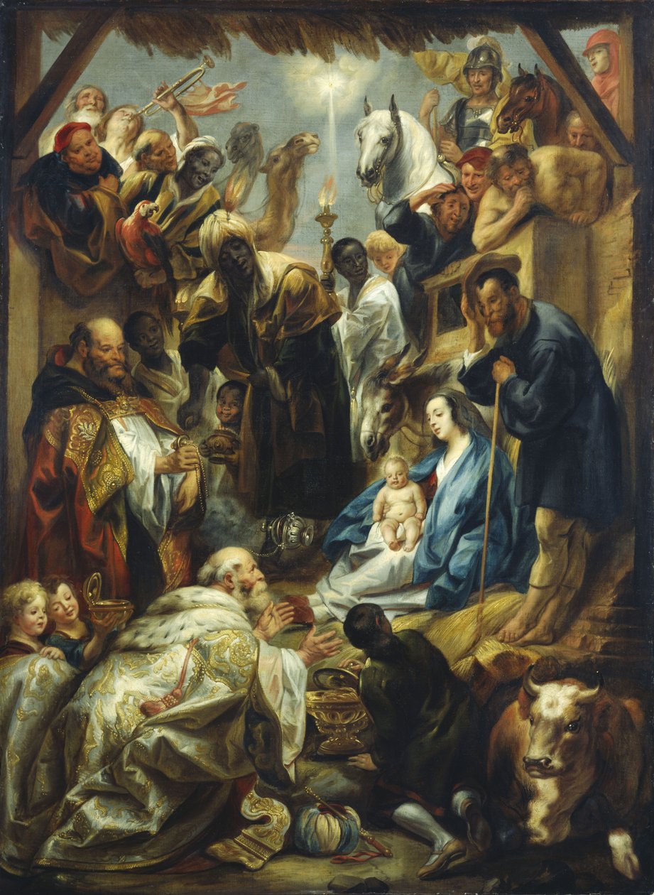 A királyok imádása alkotó: Jacob Jordaens