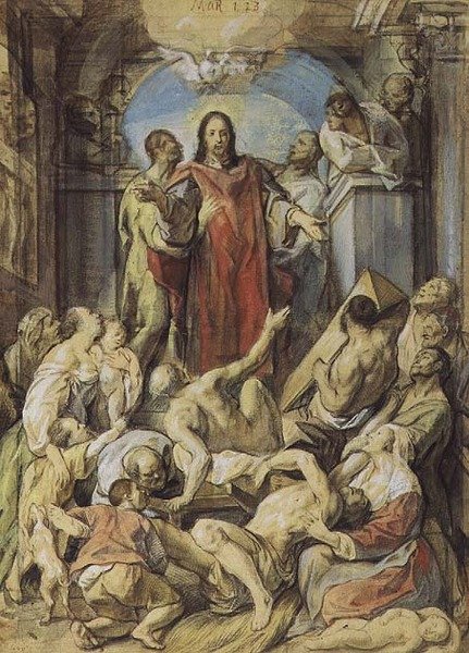 Krisztus a csodatevő alkotó: Jacob Jordaens