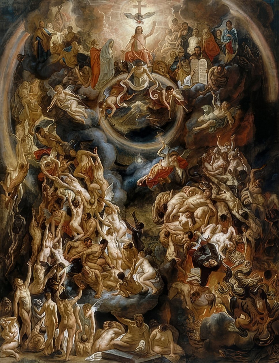 Az utolsó ítélet. 1653 alkotó: Jacob Jordaens