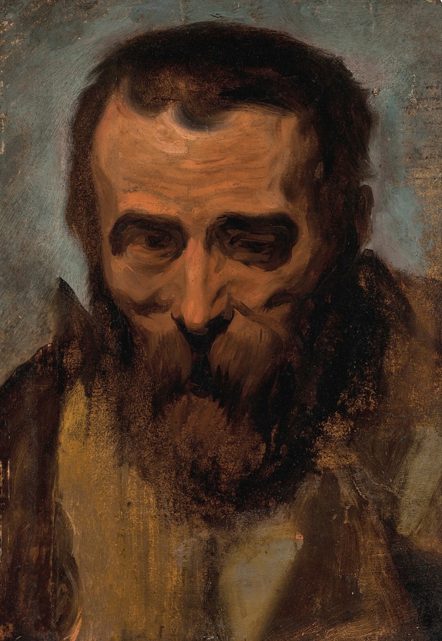 Egy férfi feje alkotó: Jacob Jordaens