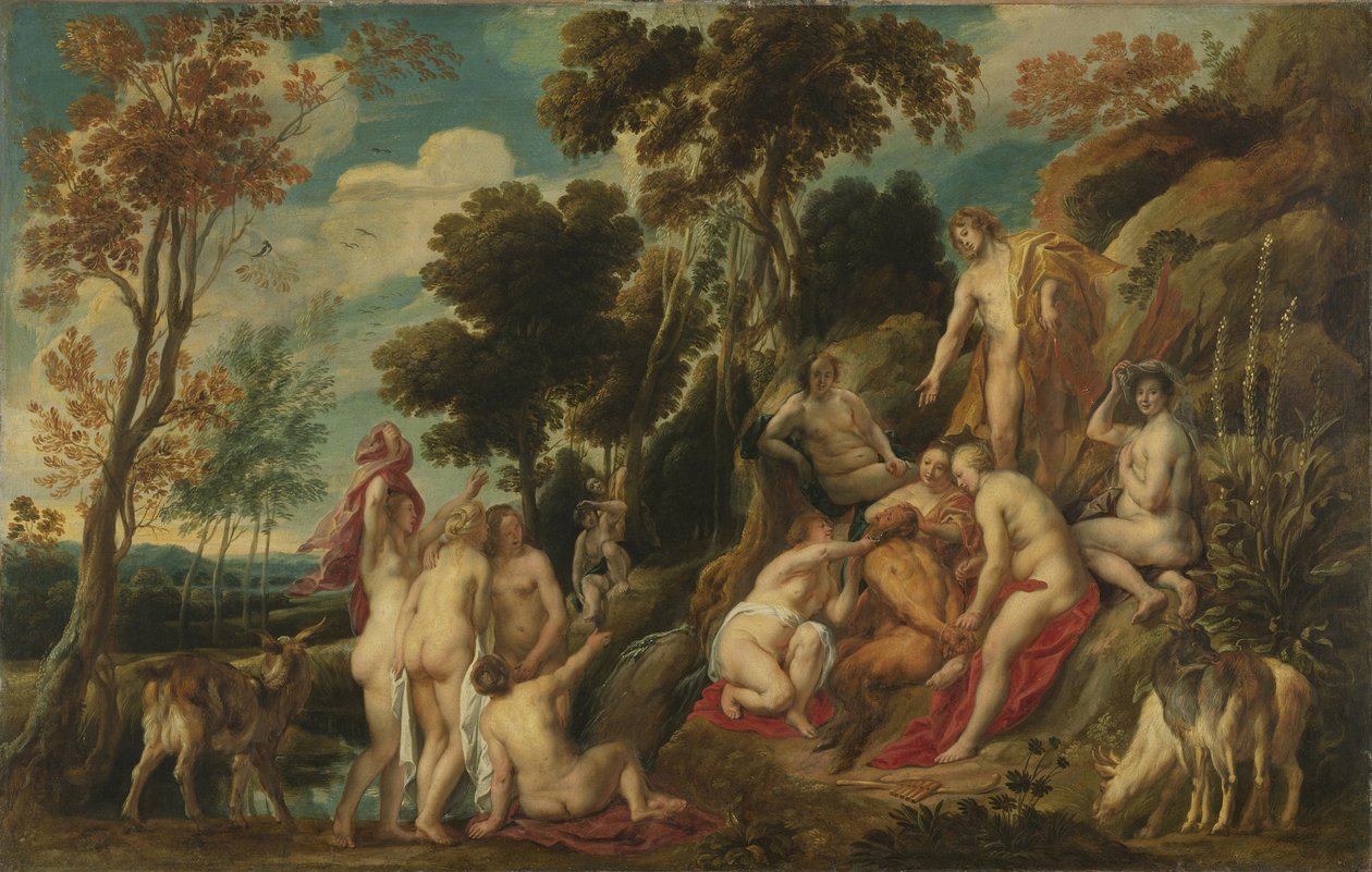 Marsyas, akit a múzsák rosszul bántak, 1630-1640 alkotó: Jacob Jordaens