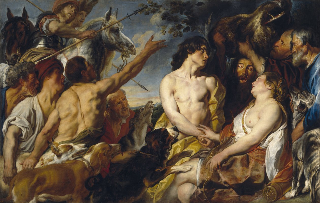 Meleager és Atalanta alkotó: Jacob Jordaens