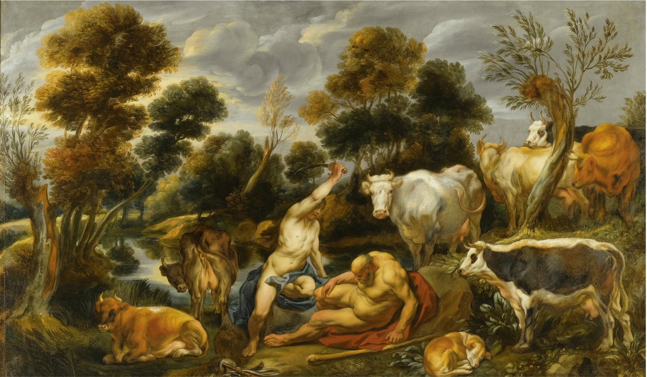 Merkúr lefejezi Argust (Ovidius, Met.I, 568-721) alkotó: Jacob Jordaens