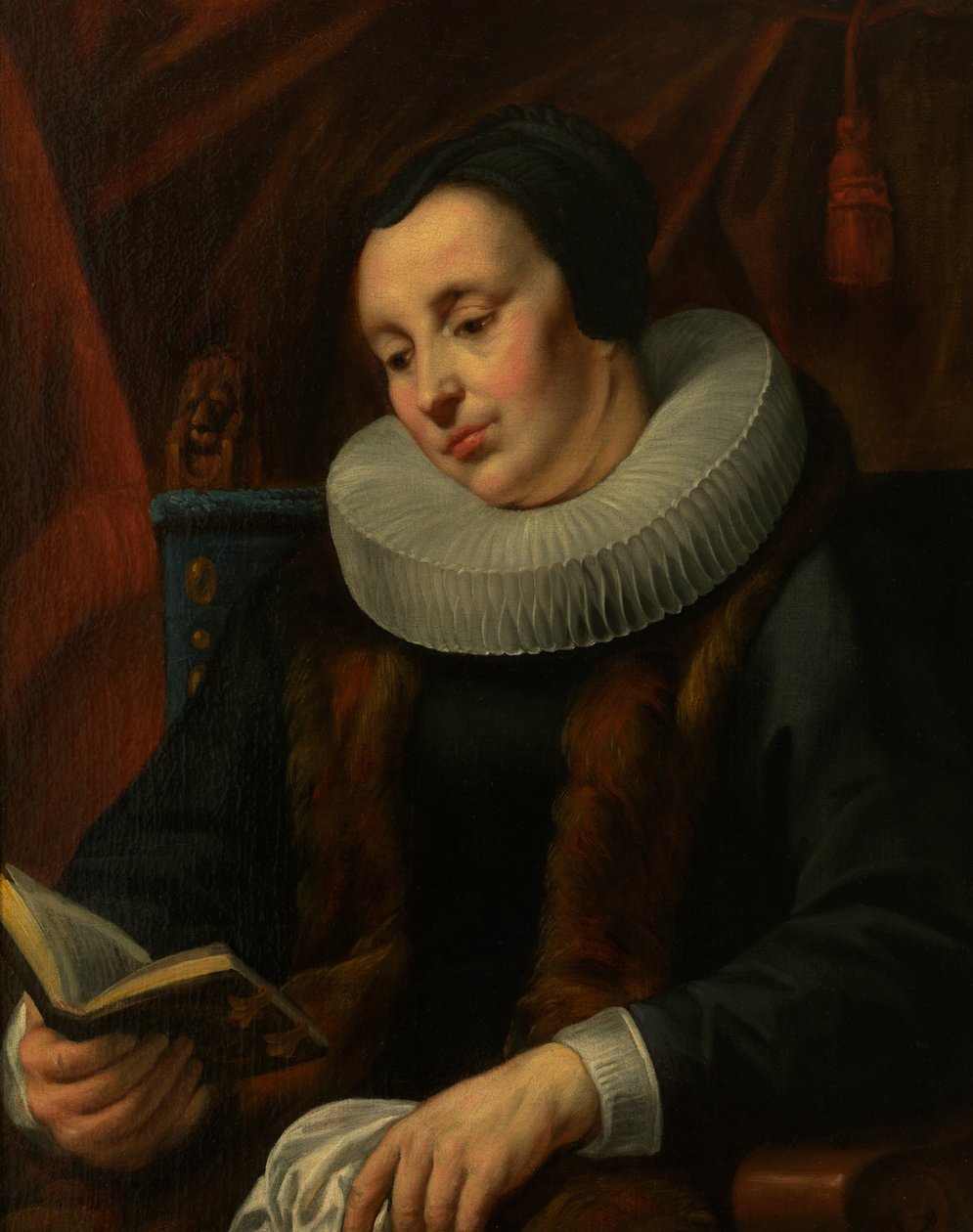 Egy nő portréja alkotó: Jacob Jordaens